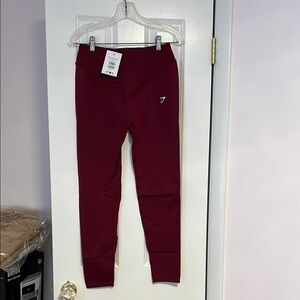 Gymshark Sweat Seamless Plum Pink Leggings NWT Large